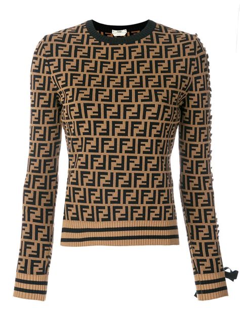 fendi long sleeve shirt womens|Fendi lace tops.